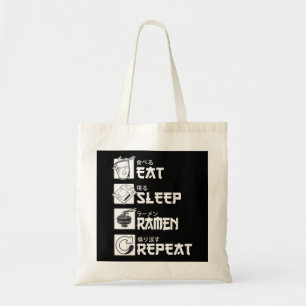 Eat Sleep Anime Herhaal Cadeauidee Cosplayer Tote Bag