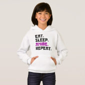 Eat Sleep Anime Herhalen (Voorkant volledig)