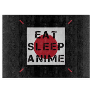 Eat Sleep Anime Snijplank