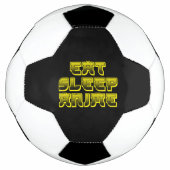 Eat Sleep Anime Voetbal (Voorkant)