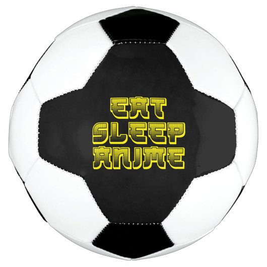 Eat Sleep Anime Voetbal (Voorkant)