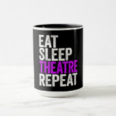 Eat Sleep Atre Herhaling Actoraccentraft Mok (Midden)