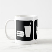 Eat Sleep ATV Koffiemok (Links)