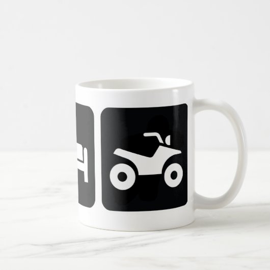 Eat Sleep ATV Koffiemok (Rechts)