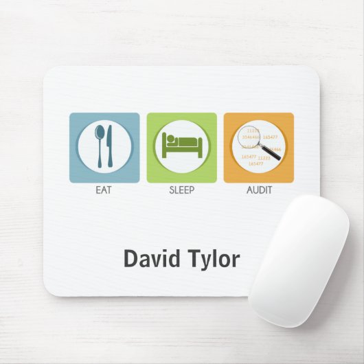 Eat Sleep Audit! Muismat (Met muis)