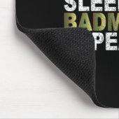 Eat Sleep Badminton Repeat  Muismat (Hoek)