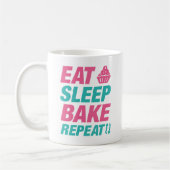 Eat Sleep Bake Herhalen Koffiemok (Links)