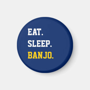 Eat Sleep Banjo Magneet