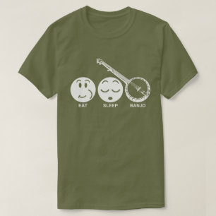 Eat Sleep Banjo T-shirt