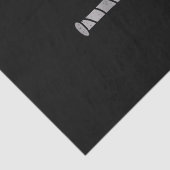 Eat Sleep Baseball Herhaal Funny Baseball Player Tissuepapier (Detail)