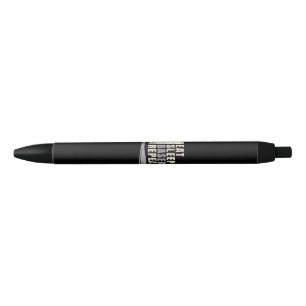 Eat Sleep Baseball Herhaal Funny Baseball Player Zwarte Inkt Pen