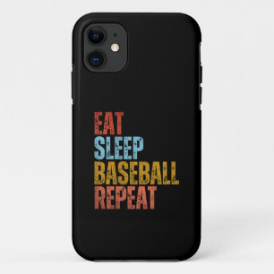 EAT SLEEP BASEBALL HERHAAT Case-Mate iPhone CASE