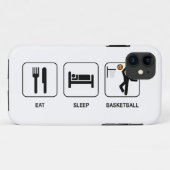 Eat Sleep Basketball Case-Mate iPhone Case (Achterkant (horizontaal))