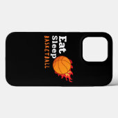 Eat Sleep Basketball Case-Mate iPhone Case (Achterkant (horizontaal))