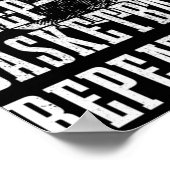 Eat Sleep Basketball Herhaal Basketball Player Coa Poster (Hoek)