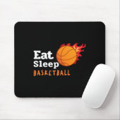 Eat Sleep Basketball Muismat (Met muis)