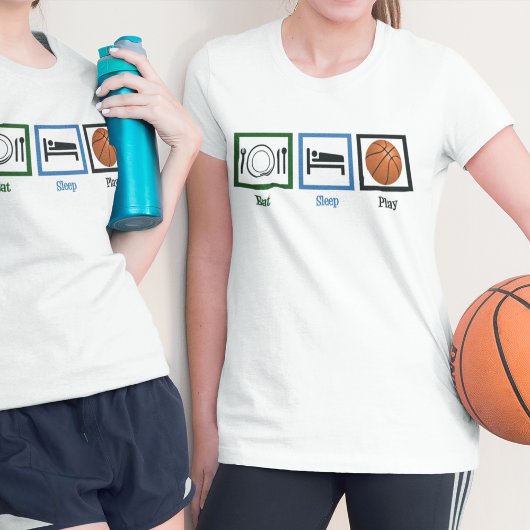 Eat Sleep Basketball Player Women's T-shirt