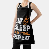 Eat Sleep Basketball Repeat Gift Dunk Schort (Insitu)