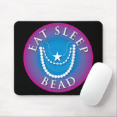Eat Sleep Bead Muismat (Met muis)