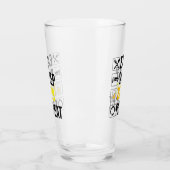 Eat Sleep Beer Herhalen Glas (Links)