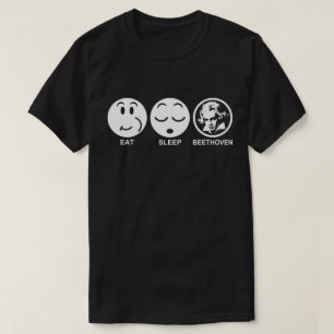 Eat Sleep Beethoven T-shirt