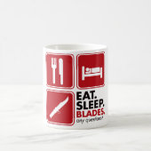 Eat Sleep Blades - Rood Koffiemok (Center)