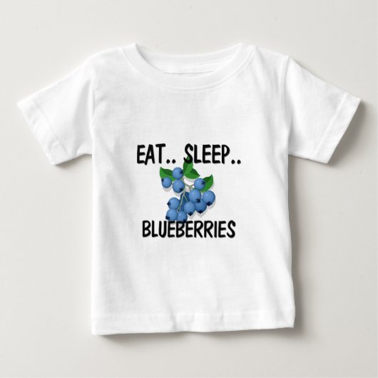 Eat Sleep BLUEBERRIES (Voorkant)