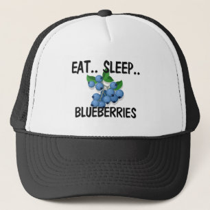 Eat Sleep BLUEBERRIES Trucker Pet