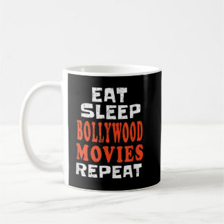 Eat Sleep BOLLYWOOD MOVIES en Indian Punjabi Hindi Koffiemok