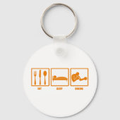 Eat Sleep Boxing Sleutelhanger (Voorkant)