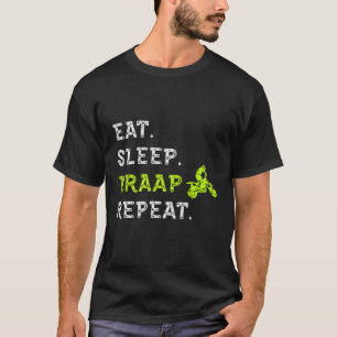 Eat Sleep Brap Herhaal Hoodie Cool Motorcross Dirt T-shirt
