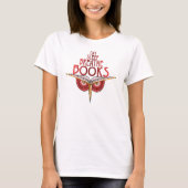 Eat Sleep Breathe Books 1 Side Shirt (Voorkant)