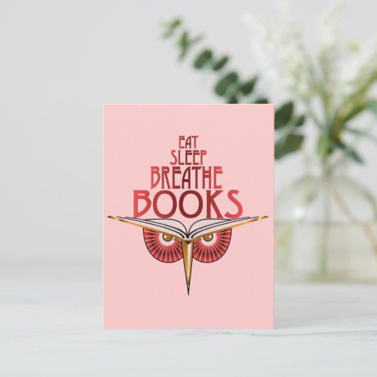 Eat Sleep Breathe Boothe Briefkaart (Staand voorkant)