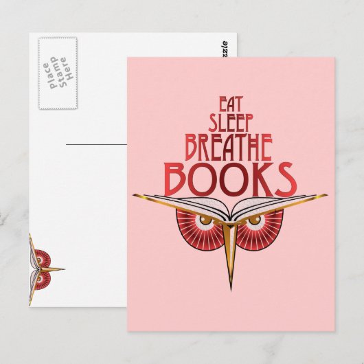 Eat Sleep Breathe Boothe Briefkaart (Voorkant / Achterkant)