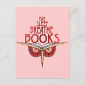 Eat Sleep Breathe Boothe Briefkaart (Voorkant)