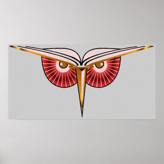 Eat Sleep Breathe Boothe Owl Print (Voorkant)