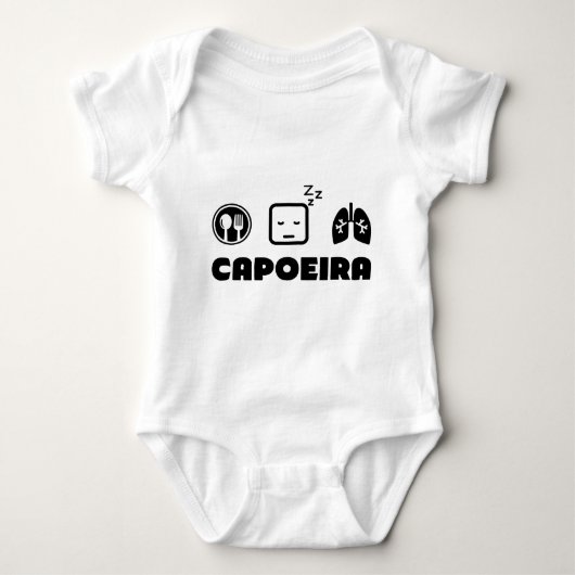 Eat Sleep Breathe Capoeira Romper (Voorkant)