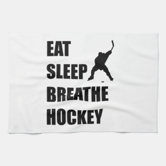 Eat Sleep Breathe Hockey Theedoek