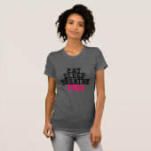 Eat Sleep Breathe Yoga Fruit Racerback Tank (Voorkant volledig)