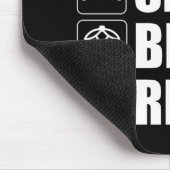 Eat Sleep Brew Herhaal Funny Beer Home Breken Muismat (Hoek)