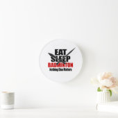 EAT SLEEP BTOEDIENING RONDE KLOK (Huis)