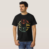 Eat Sleep Calisthenics Repeat T-shirt (Voorkant volledig)