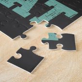 Eat Sleep Camp Herhalen Camping Lover Legpuzzel (Zijkant)