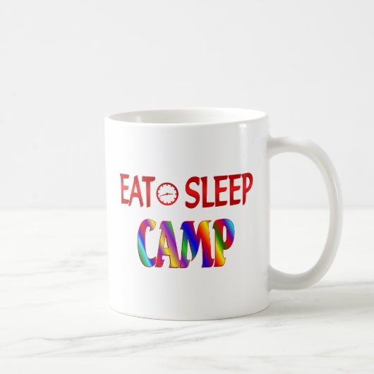 Eat Sleep Camp Koffiemok (Rechts)