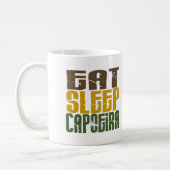 Eat Sleep Capoeira 1 Koffiemok (Links)