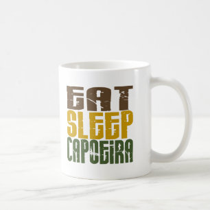 Eat Sleep Capoeira 1 Koffiemok