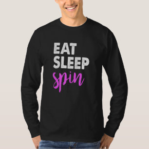 Eat Sleep-centrifuge Gym-Gezegden Centrifugeren T-shirt