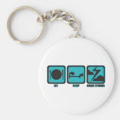 Eat Sleep Chase Stormen Sleutelhanger (Voorkant)