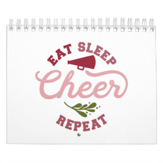 Eat Sleep Cheer Herhaal Cheerleader Ideas Kalender