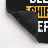 Eat Sleep Chipotle Herhaal  Grappig Chipotle L Muismat (Hoek)